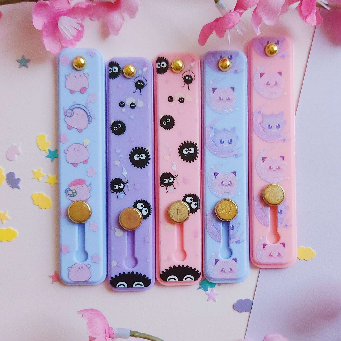 Dust Sprite Phone Grip Strap Holder