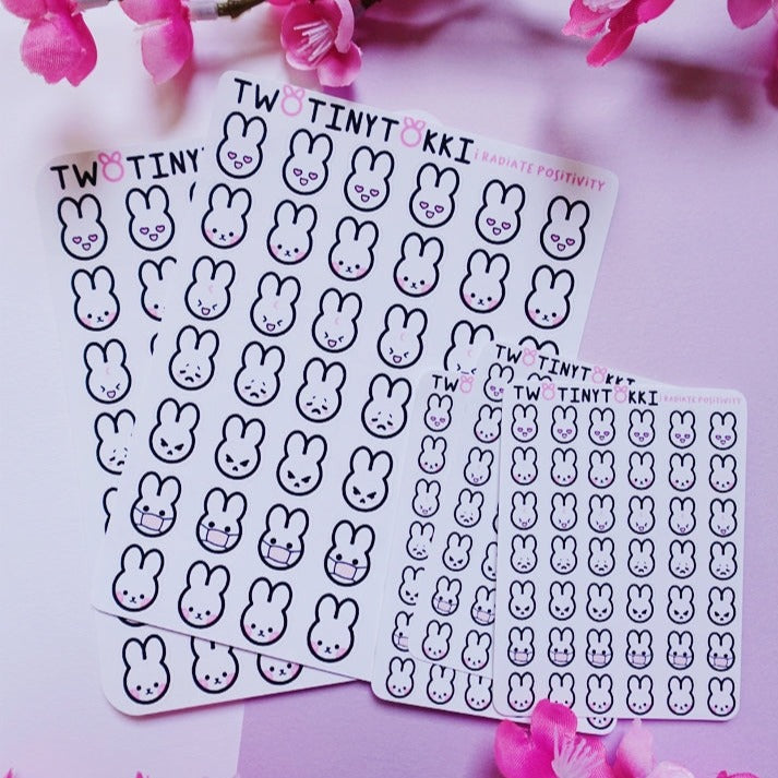 Emotibuns Mood Sticker Sheet