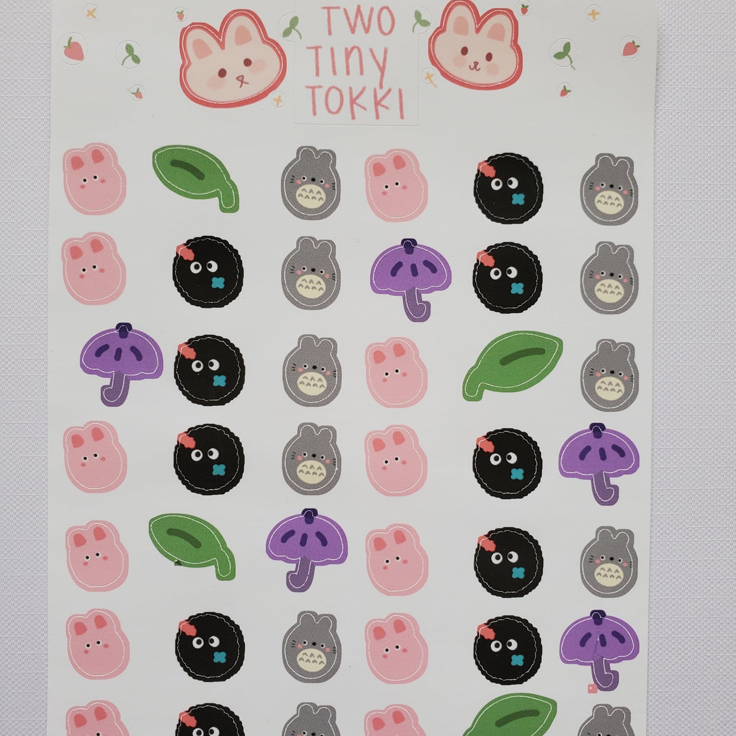 Mini Macaroon Friends Sticker Sheet