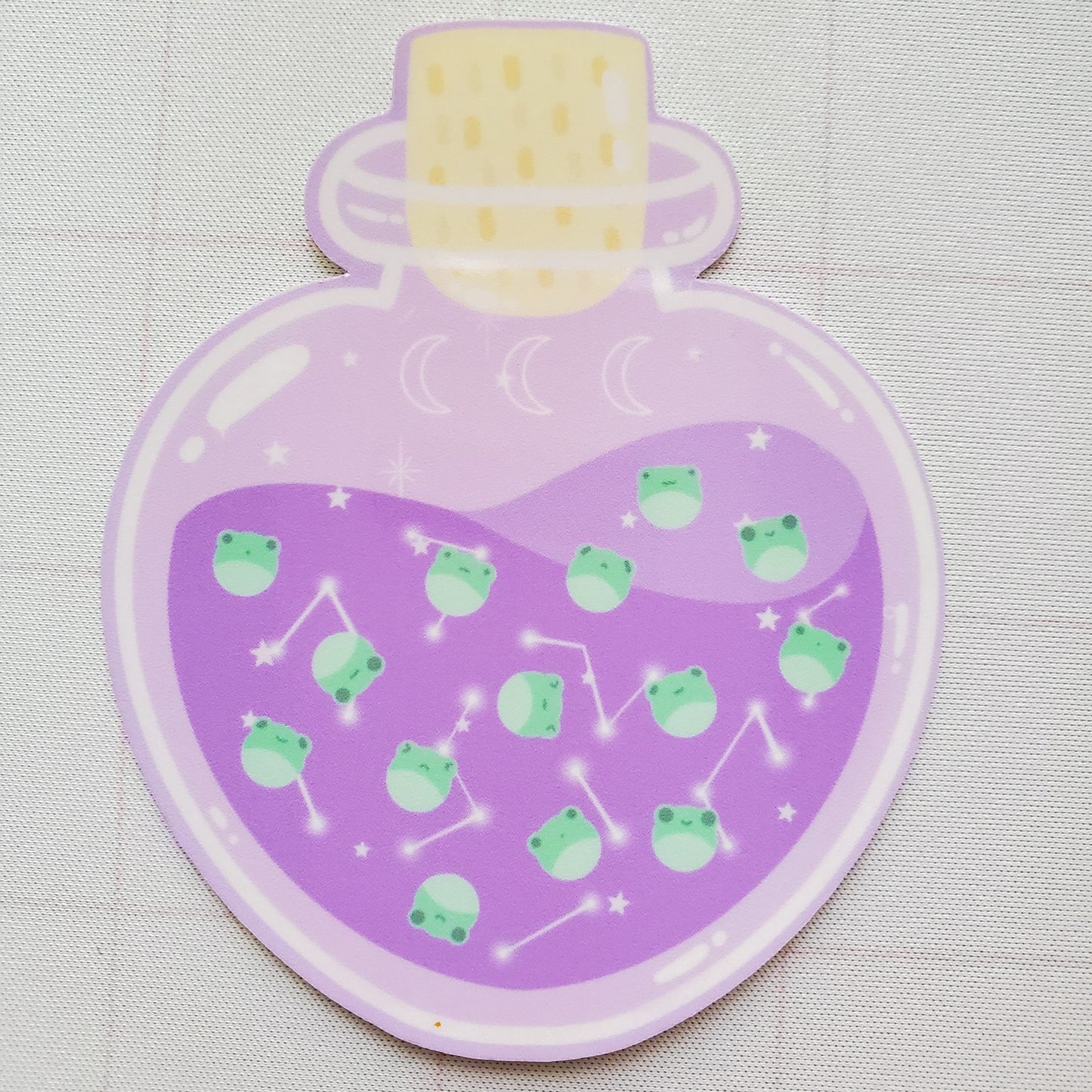 Magic Potion Bottle Animal Sticker