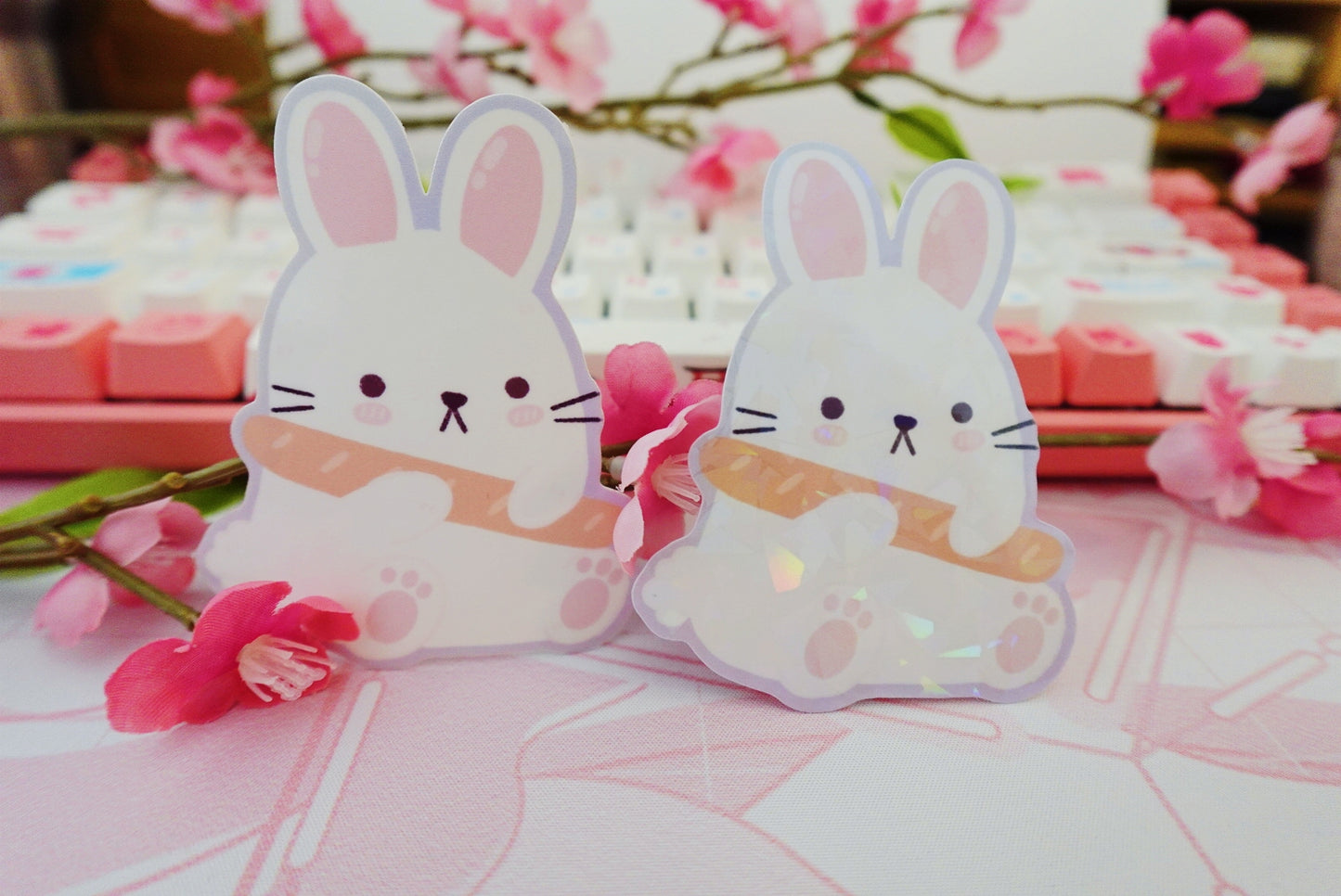 Bunny Baguette Sticker