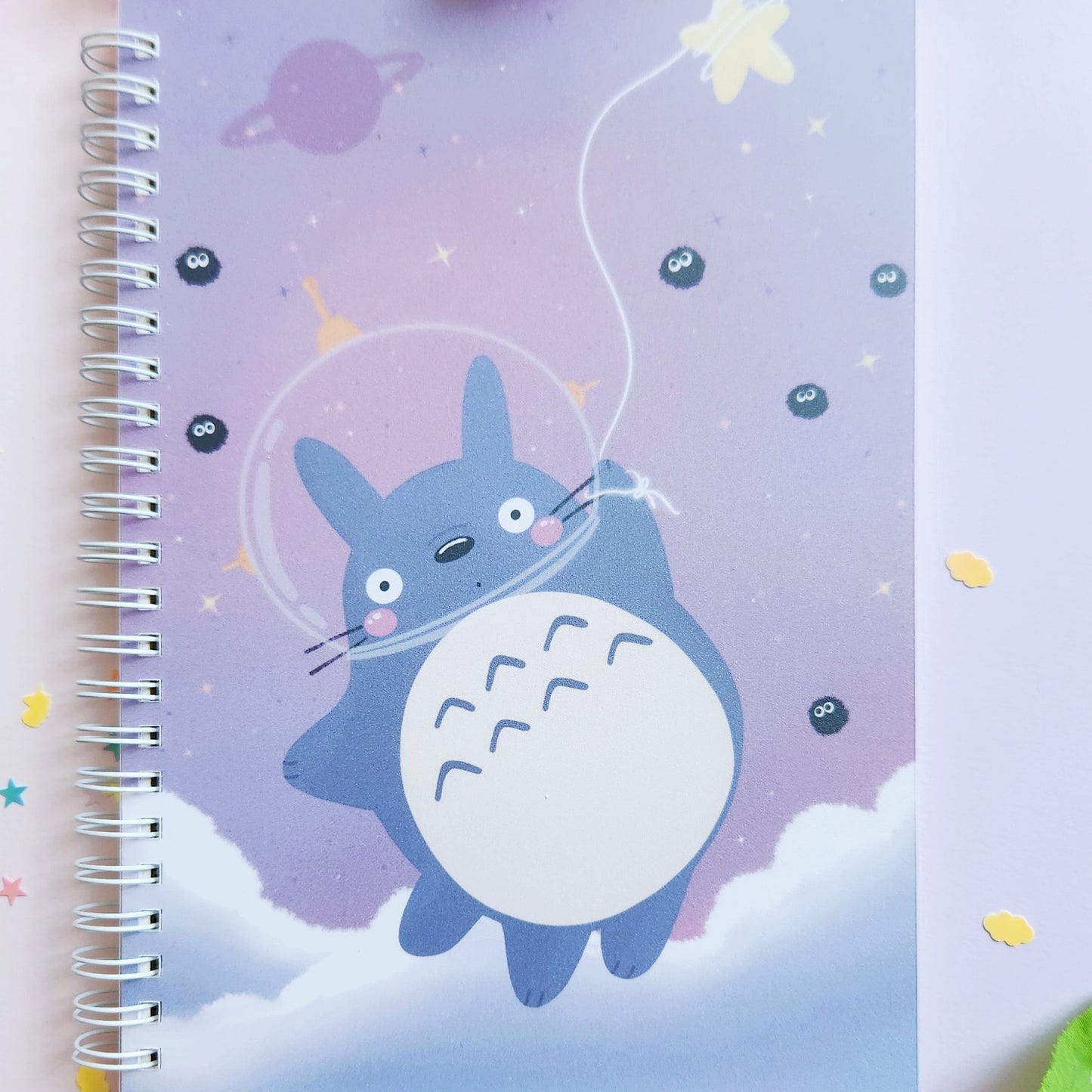 Galaxy Neighbor Reusable Sticker Book