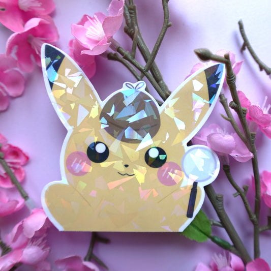 Pika Peeker Sticker