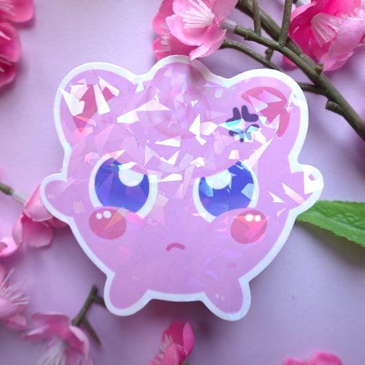 Pink Fairypuff Sticker