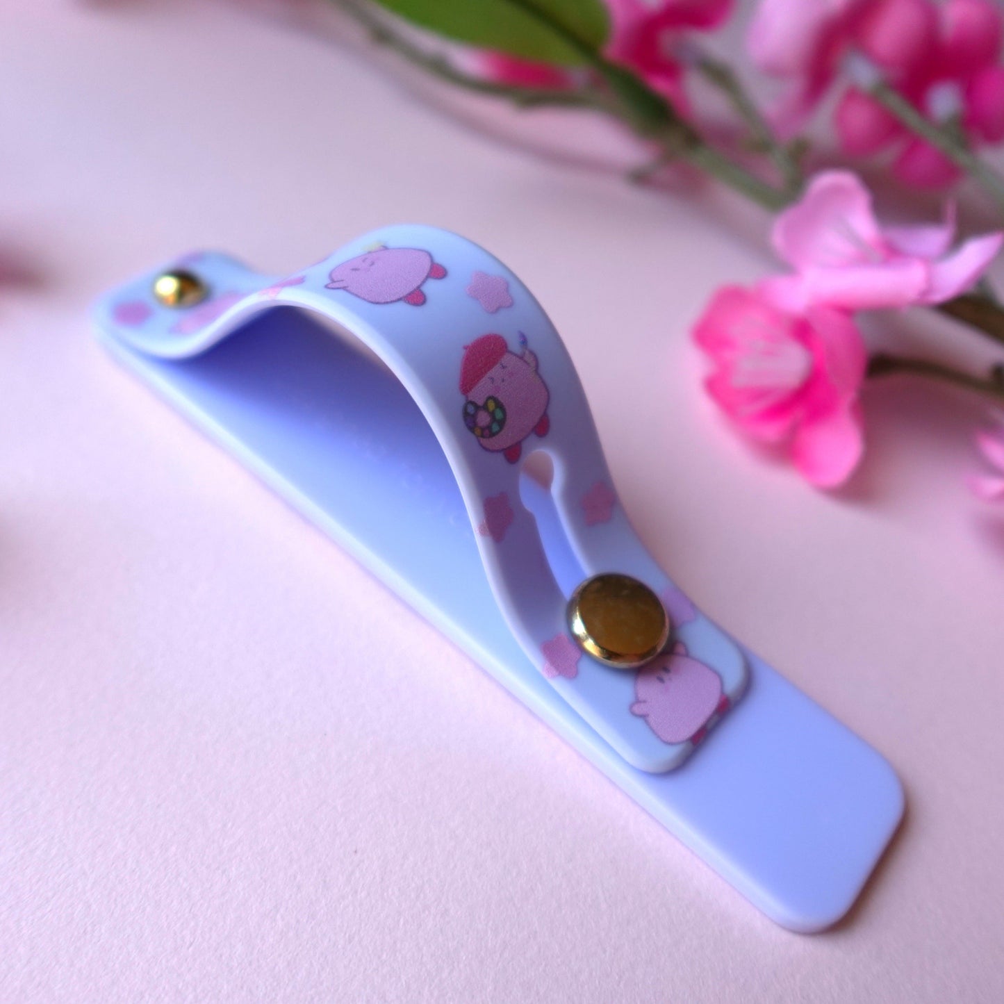 Pink Balloon Phone Grip Strap Holder