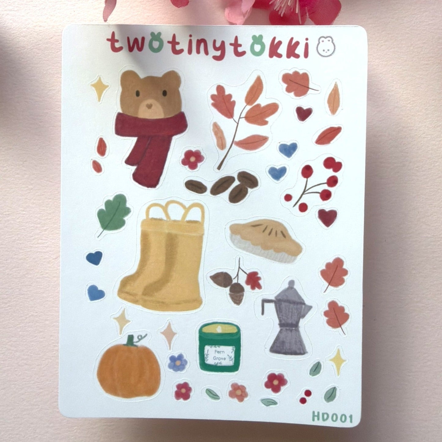 Cozy Fall Sticker Sheet