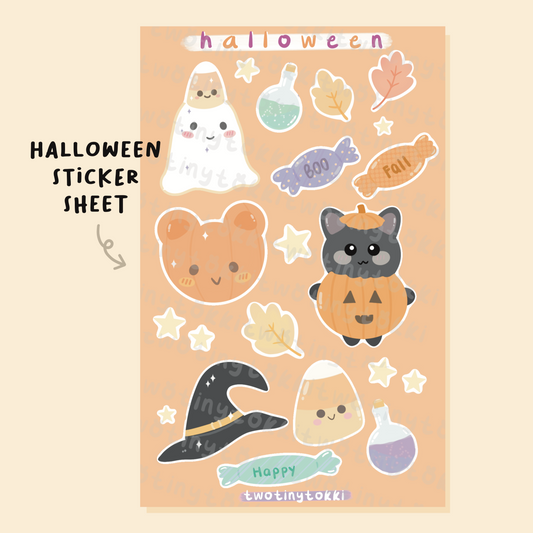 Halloween Sticker Sheet