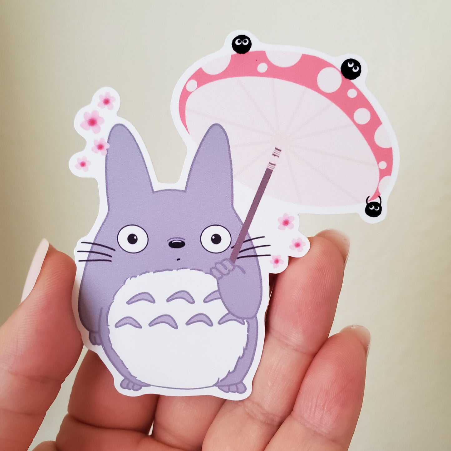 Mushroom Umbrella Neighbor Sticker