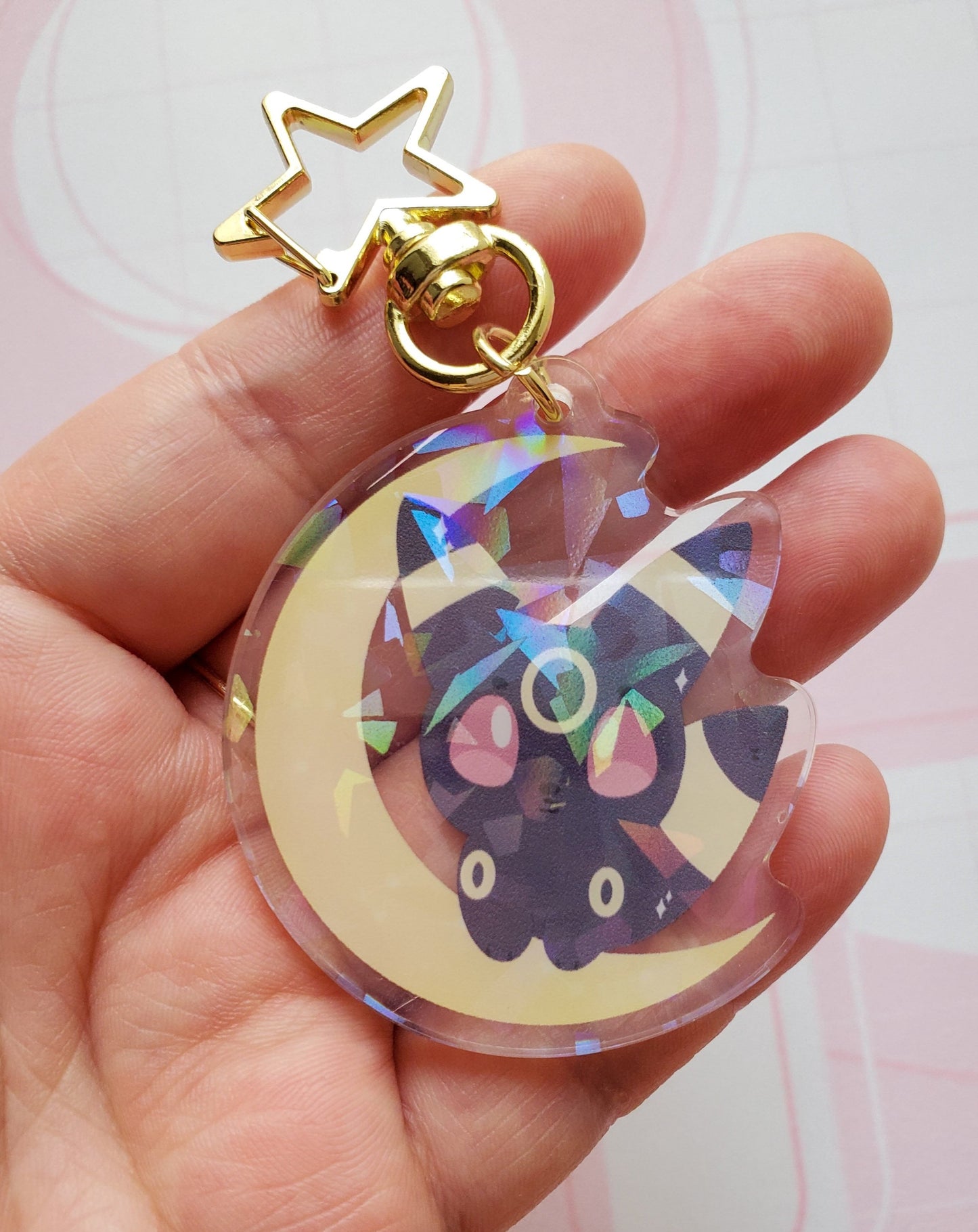 Dark Evolution Holographic Keychain