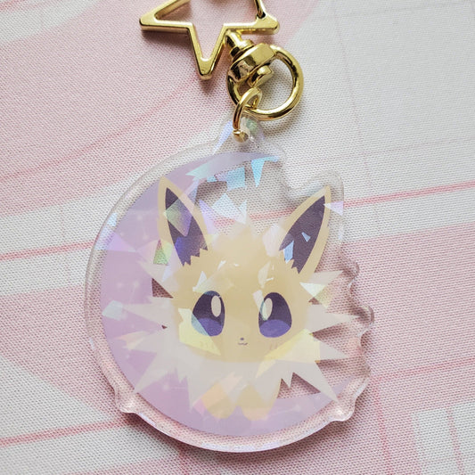 Electric Evolution Holographic Keychain