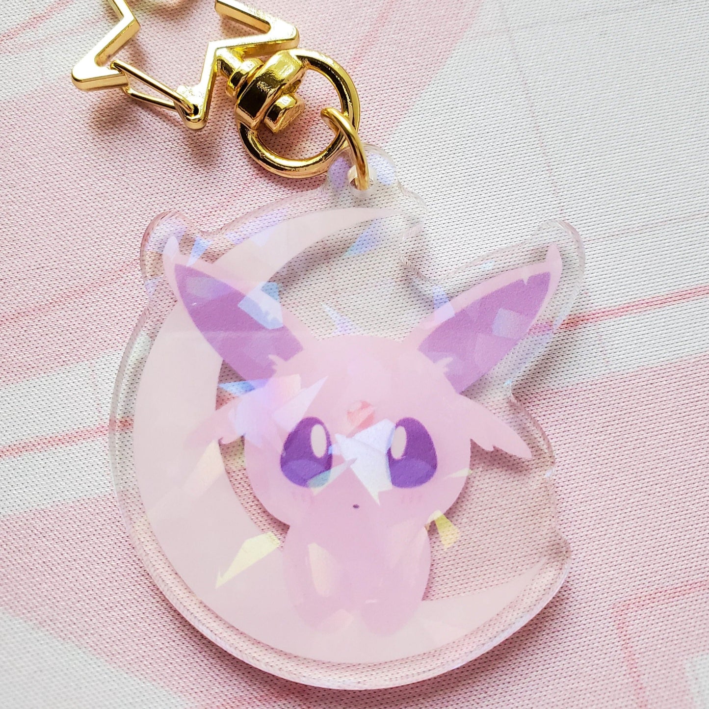 Psychic Holographic Keychain