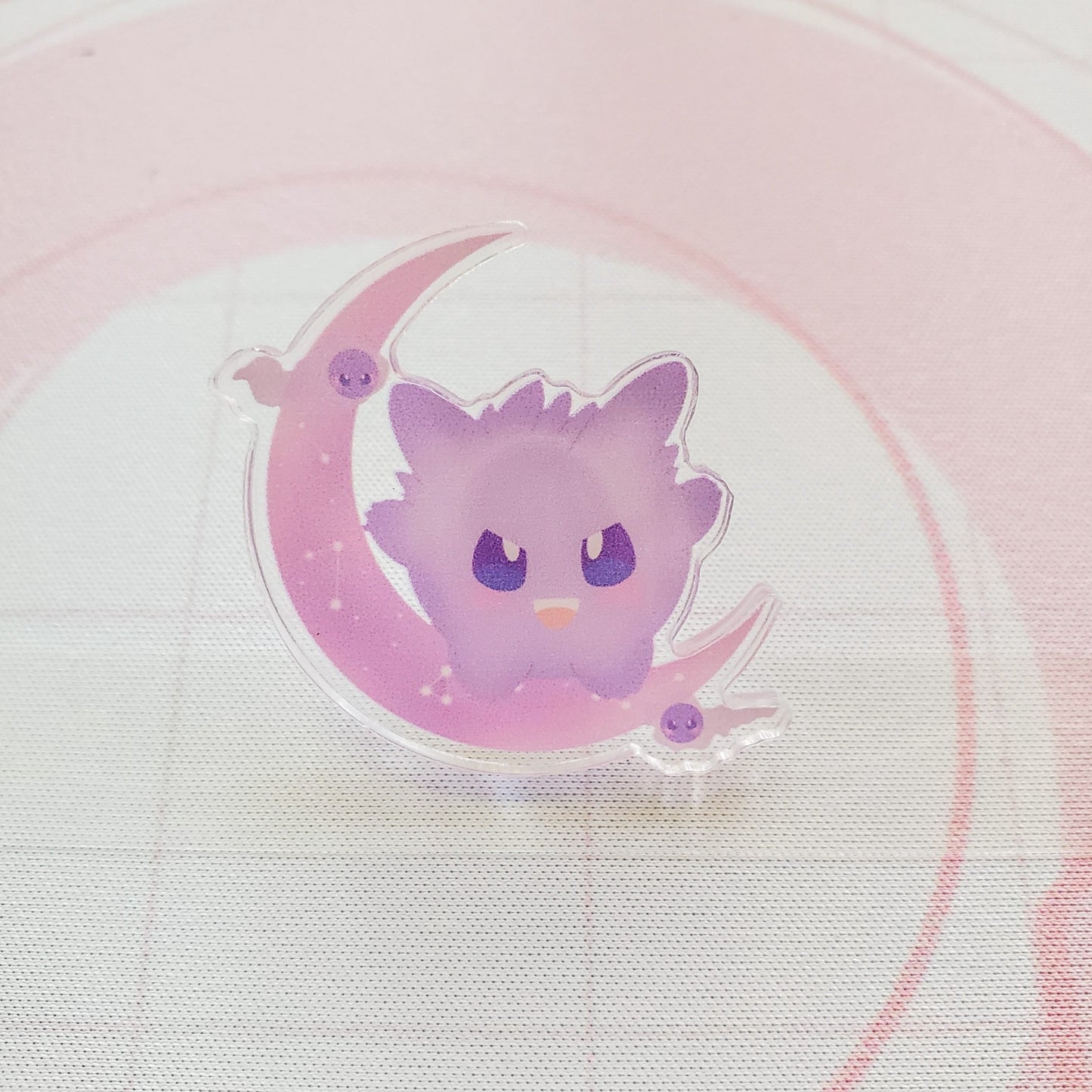 Ghost Poison Acrylic Pin