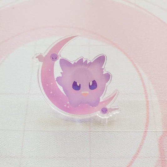 Ghost Poison Acrylic Pin