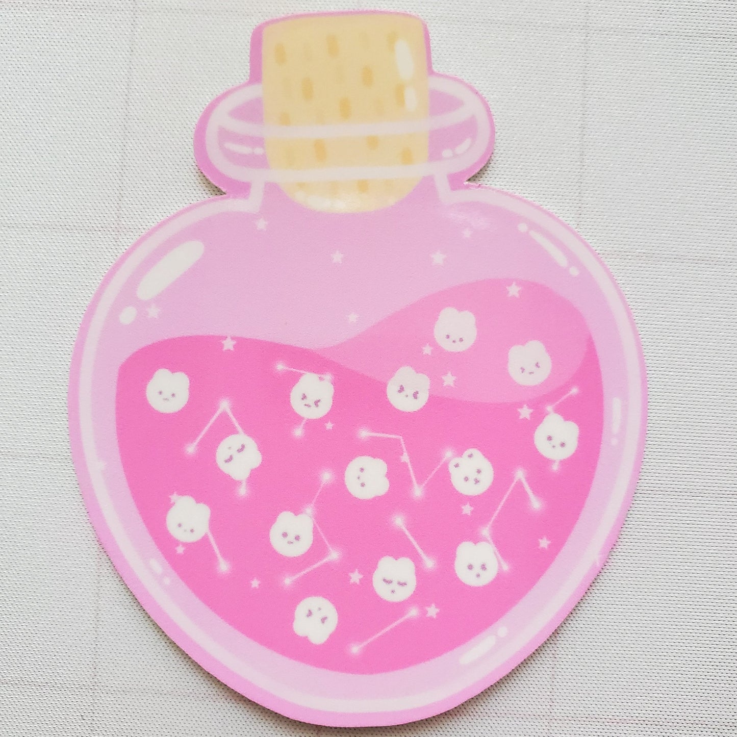 Magic Potion Bottle Animal Sticker