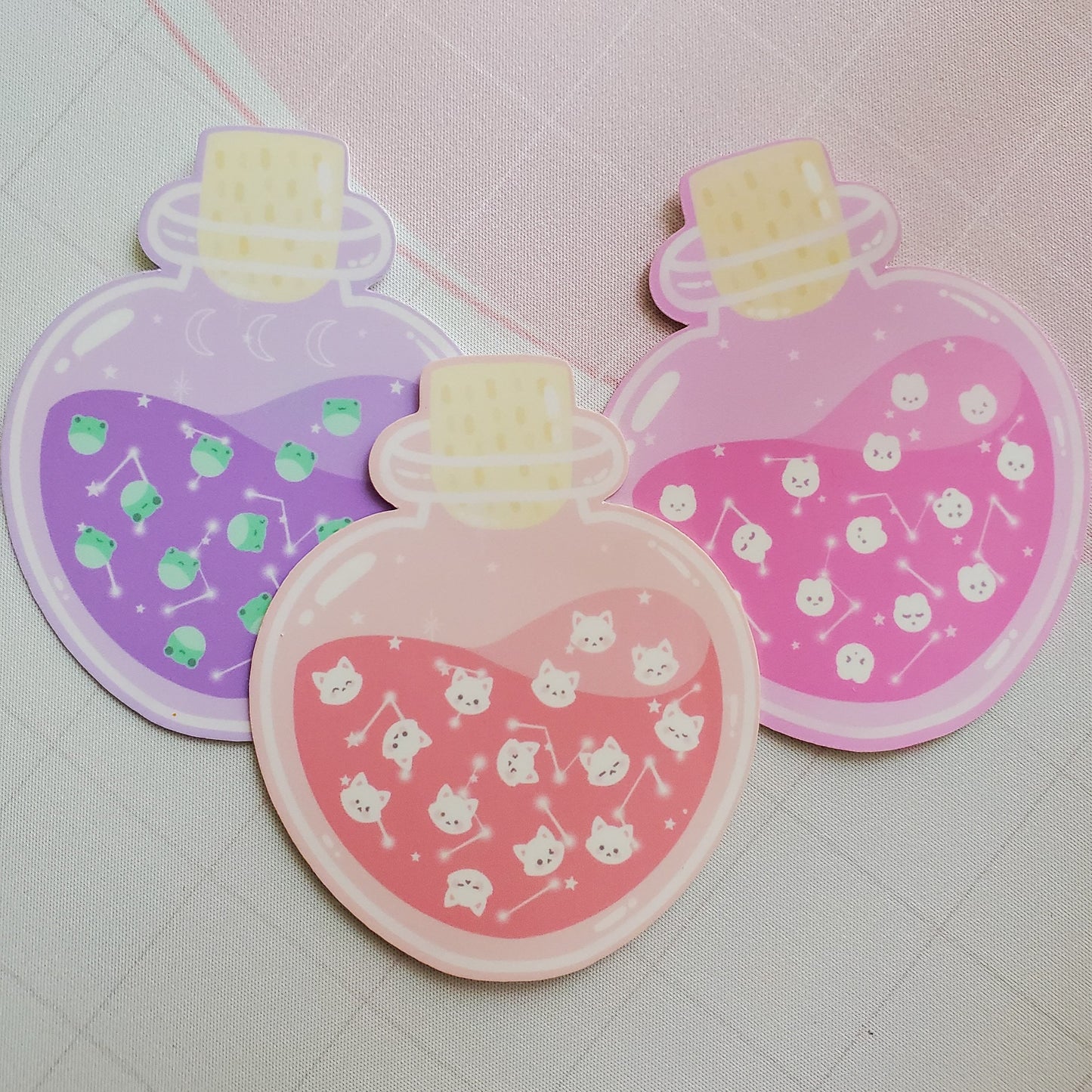 Magic Potion Bottle Animal Sticker