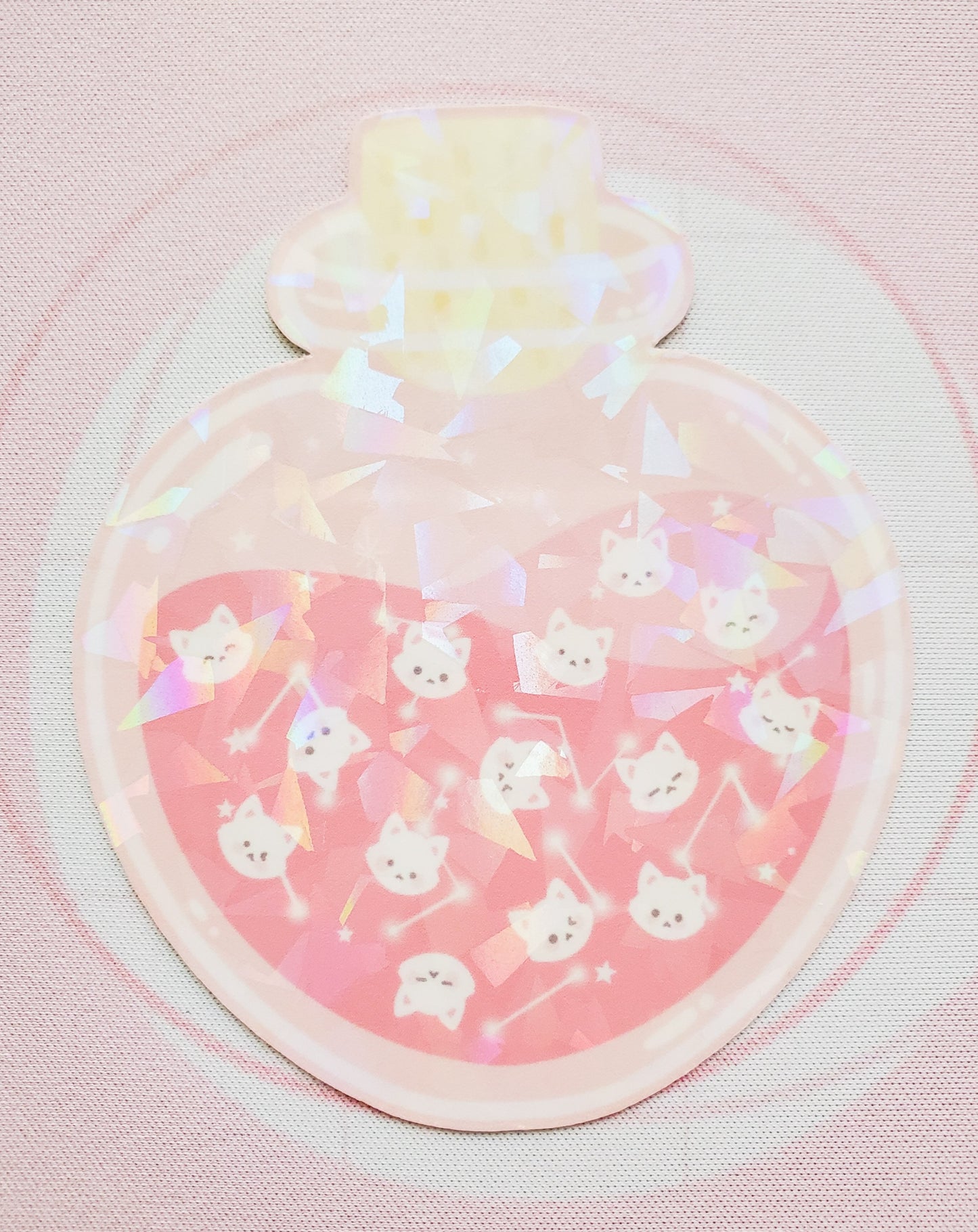 Magic Potion Bottle Animal Sticker