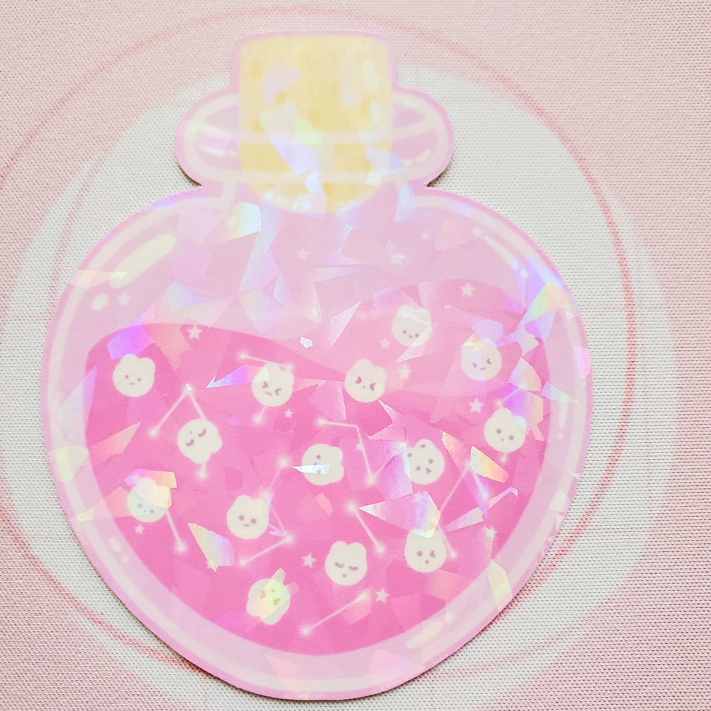 Magic Potion Bottle Animal Sticker