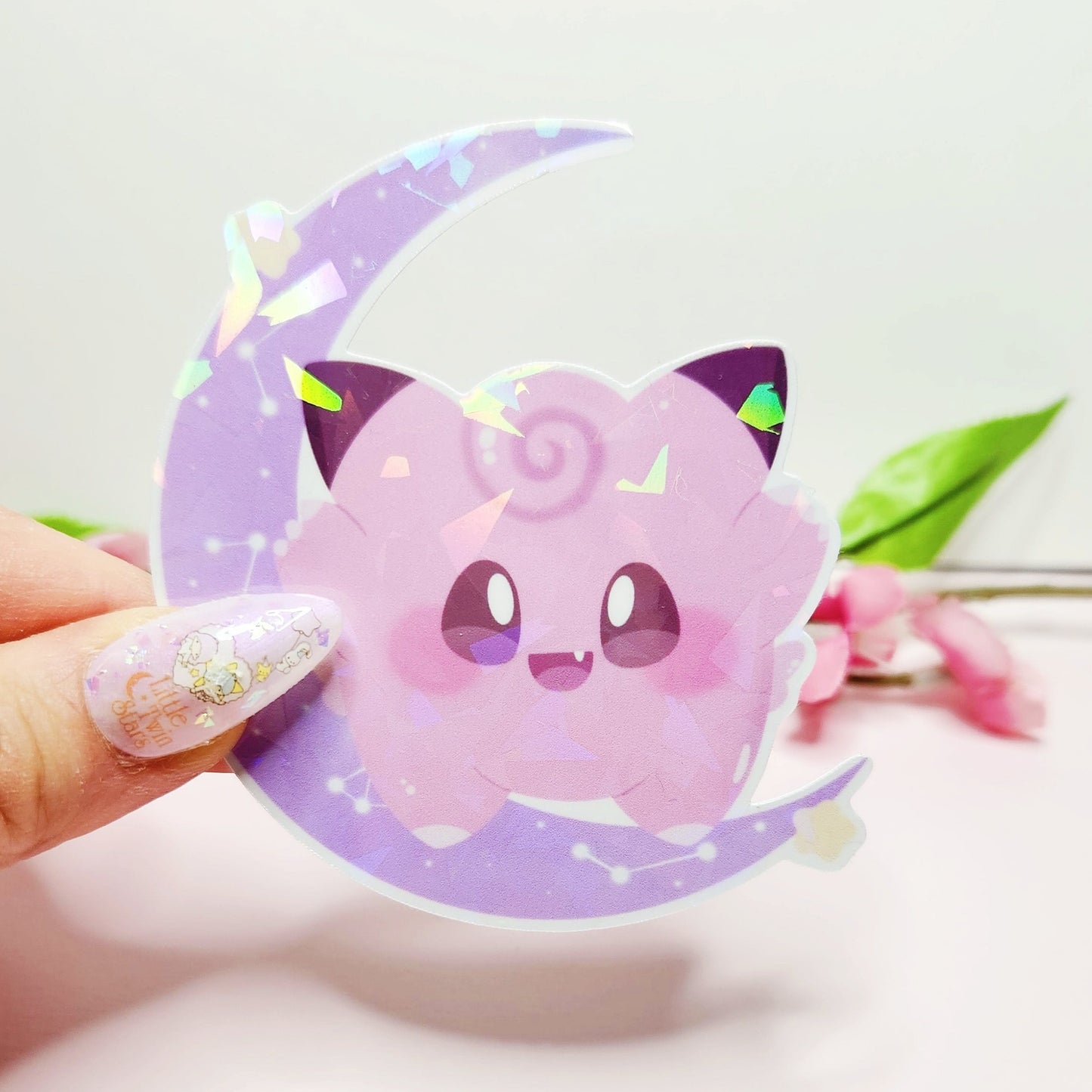 Clefairy Vinyl Sticker