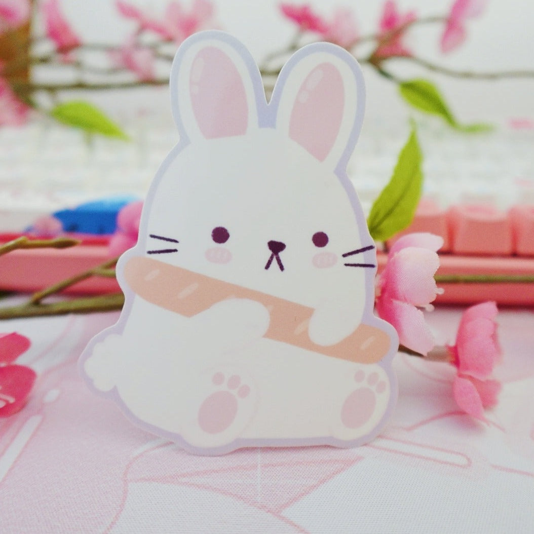 Bunny Baguette Sticker