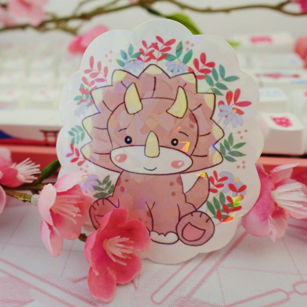 Triceratops Sticker