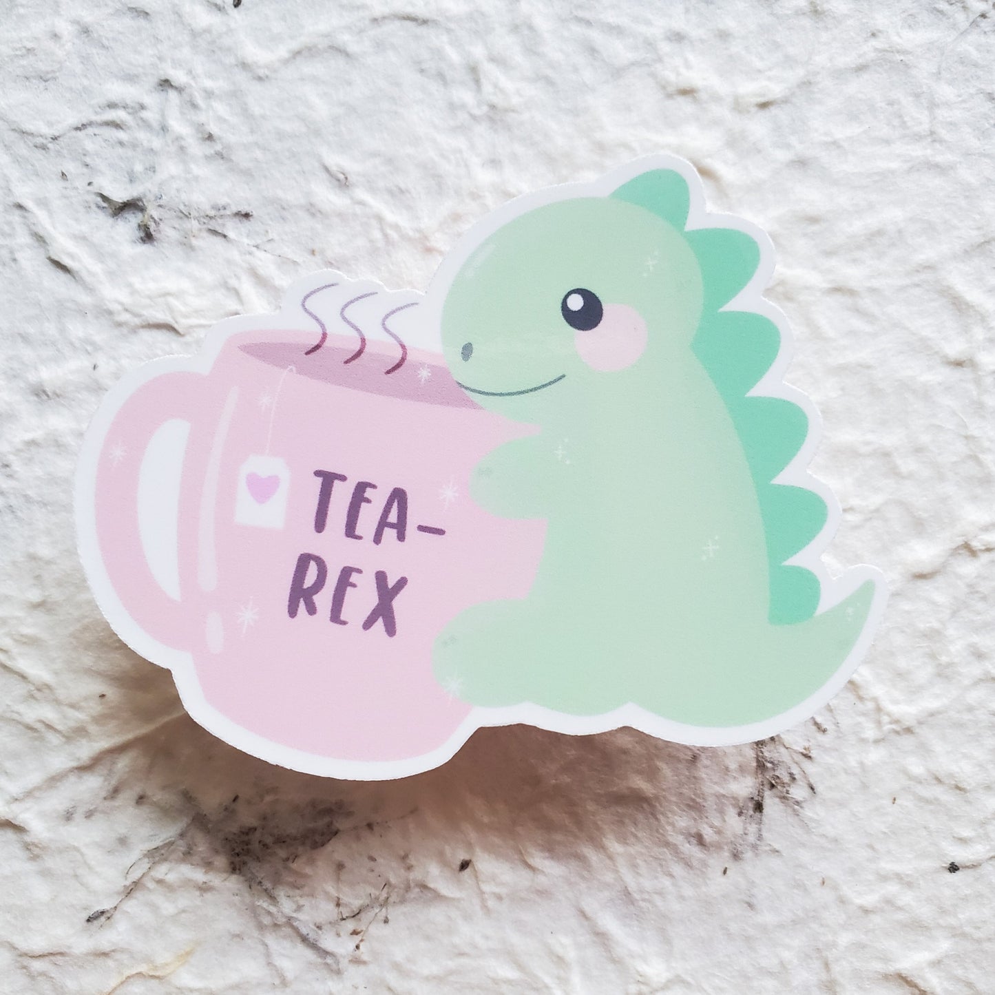 Tea Rex Sticker