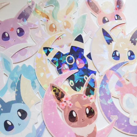 Kawaii Evolutions Sticker