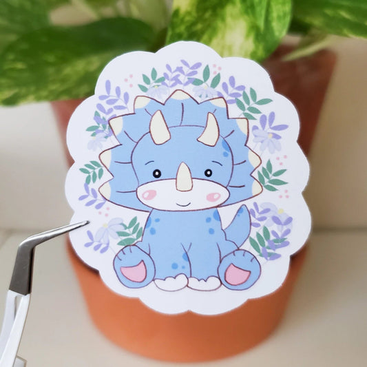 Triceratops Sticker